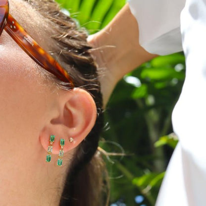 Amazonia Shades of Topaz Drop Earrings